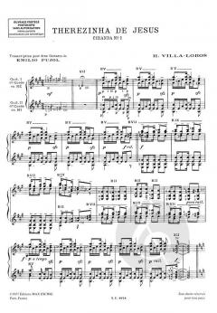 Therezinha de Jesus von Hector Villa-Lobos 