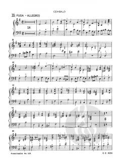 Concerto grosso e-Moll von William Boyce 