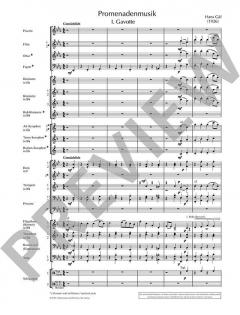 Promenadenmusik von Hans Gal 