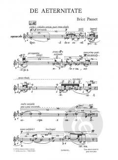 De Aeternitate von Brice Pauset 