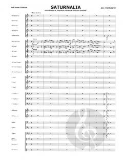 Saturnalia (Fanfarenorchester) von Ben Haemhouts 