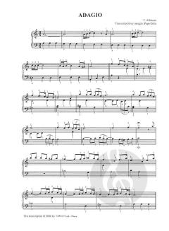 Adagio von Tomaso Giovanni Albinoni 
