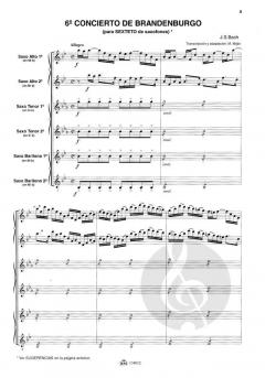 6o Concierto de Brandeburgo No. 6 von Johann Sebastian Bach 