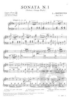32 Sonate Vol. 1 (Sonate 1-12) von Ludwig van Beethoven 