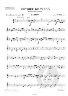 Histoire du tango von Astor Piazzolla 