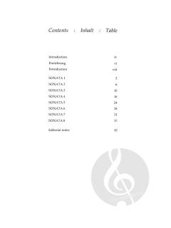 8 Sonaten für Tasteninstrumente (Thomas Augustin Arne) 