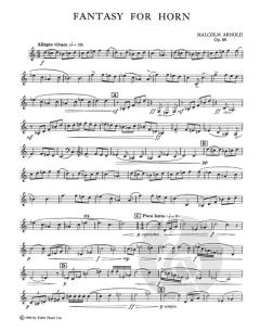 Fantasy For Horn von Malcolm Arnold im Alle Noten Shop kaufen