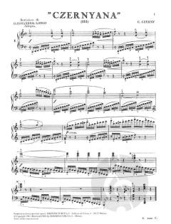 Czernyana, Fascicolo 3: 25 Studi Progressivi 