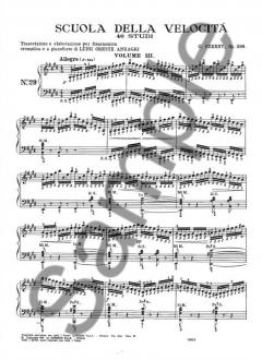 Scuola di Velocità Vol. 3 von Carl Czerny 