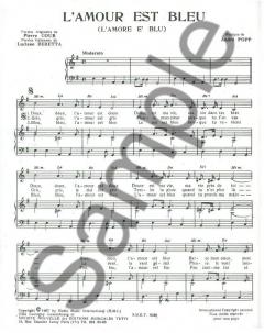 L'amour est bleu von V. Leandros 