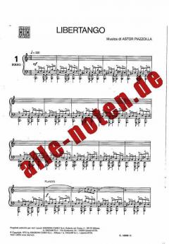 Libertango von Astor Piazzolla 