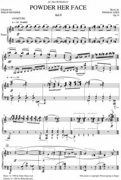 Powder Her Face von Thomas Adès 