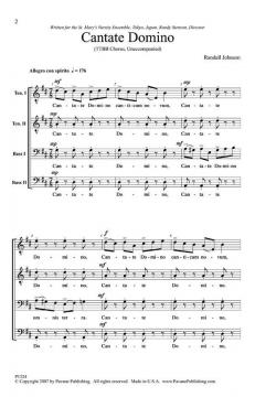 Cantate Domino (Randall Johnson) 