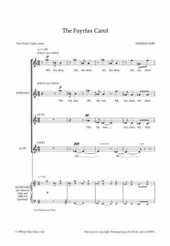 The Fayrfax Carol (Thomas Adès) 