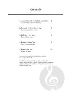 Five Spiritual Songs von Johann Sebastian Bach 