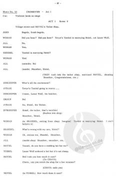 Fiddler On The Roof von Jerry Bock 