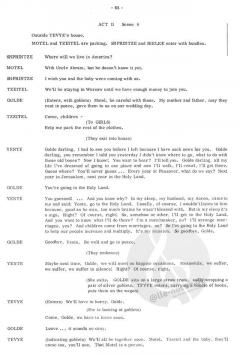 Fiddler On The Roof von Jerry Bock 