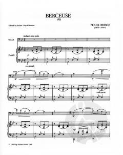 4 Pieces von Frank Bridge für Violoncello und Klavier im Alle Noten Shop kaufen