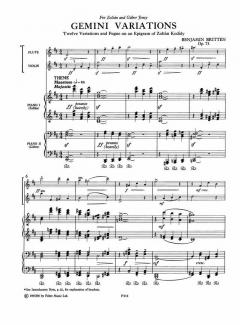 Gemini Variations (Benjamin Britten) 