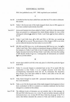 String Quartet No. 3 New Edition von Benjamin Britten 