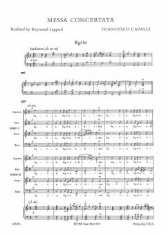 Messa Concertata (Francesco Cavalli) 