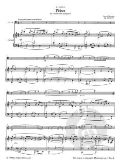 Piece Op. 39 von Ernest Chausson 