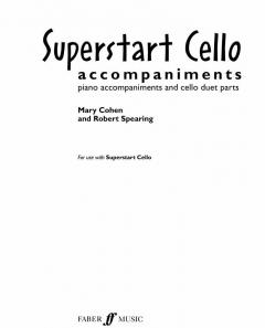 Superstart Cello von Mary Cohen im Alle Noten Shop kaufen (Einzelstimme)