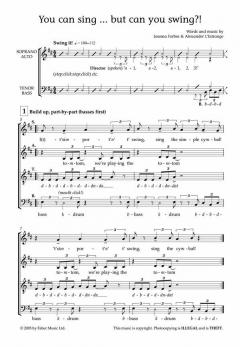 You Can Sing But Can You Swing? (Alexander L'Estrange) 