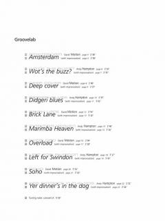 Groove Lab (Clarinet And CD) von Andy Hampton 