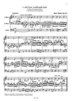 13 Choralvorspiele op. 79 b von Max Reger für Orgel im Alle Noten Shop kaufen