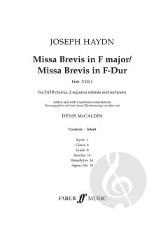 Missa Brevis In F (Joseph Haydn) 
