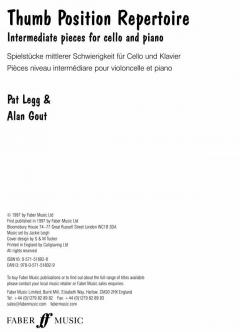 Thumb Position Repertoire von Pat Legg 