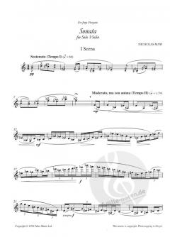 Sonata (Solo Violin) von Nicholas Maw im Alle Noten Shop kaufen
