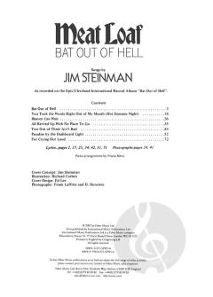 Bat Out of Hell von Meat Loaf 