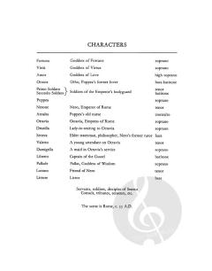 Poppea von Claudio Monteverdi 