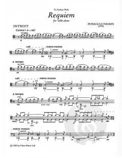 Requiem For Cello Alone von Peter Sculthorpe im Alle Noten Shop kaufen