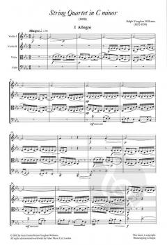 String Quartet in C Minor von Ralph Vaughan Williams 