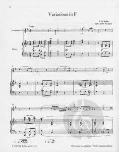 Variations in F von Friedrich Dionys Weber 