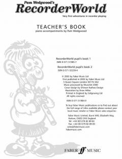 Recorderworld (Teacher's Book) (Pam Wedgwood) 