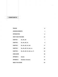 Beginning Ear Training 