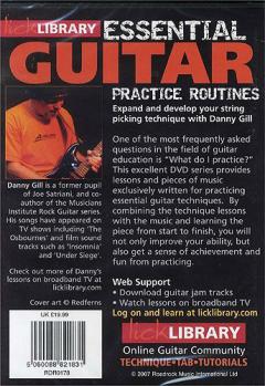 Lick Library: Essential Guitar Practice Routines von Danny Gill 