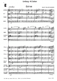 Norderstedter Tänze (Jugendorchester) von Ralph Paulsen-Bahnsen im Alle Noten Shop kaufen (Partitur)