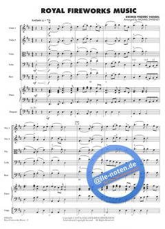 Royal Fireworks Music von Georg Friedrich Händel 