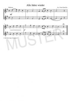 Christmas Time Duets für 2 Querflöten im Alle Noten Shop kaufen