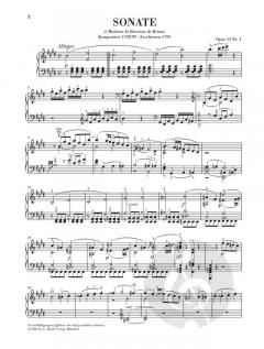 2 Klaviersonaten von Ludwig van Beethoven im Alle Noten Shop kaufen