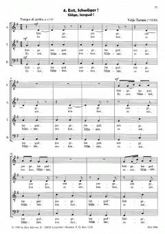Hochzeitslieder von Kihnu (Veljo Tormis) 