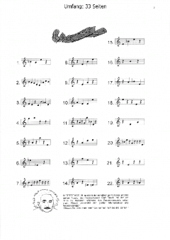 Noten-Kreuzwort-Rätsel 2 von Rigobert Brauch im Alle Noten Shop kaufen