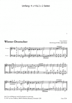 Eine kleine Abendmusik (Violine, Klavier) von Mati Kuulberg im Alle Noten Shop kaufen