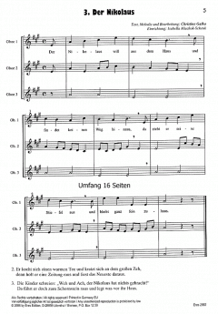 Winter- und Weihnachtslieder von Christine Galka 