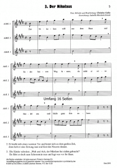 Winter- und Weihnachtslieder (Christine Galka) 